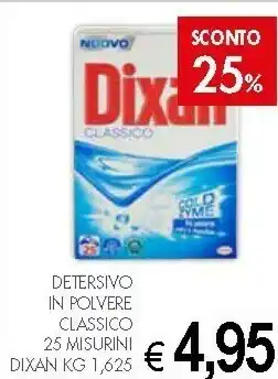 PrestoFresco Dixan Detersivo In Polvere Classico offerta