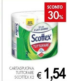 PrestoFresco Scottex Cartaspugna Tuttofare offerta