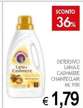 PrestoFresco Chanteclair Detersivo Lana E Cashmere offerta