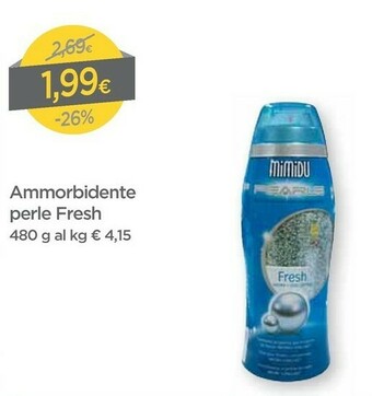 DPiù Mimidu Ammorbidente Perle Fresh offerta