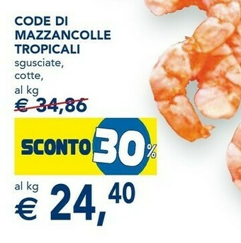 Esselunga Esselunga Code Di Mazzancolle Tropicali offerta