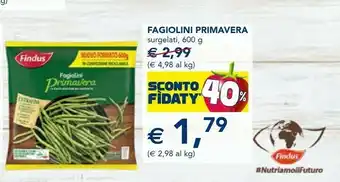 Esselunga Findus Fagiolini Primavera 600 G offerta