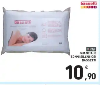 Conad GUANCIALE SONNI SILENZIOSI BASSETTI offerta