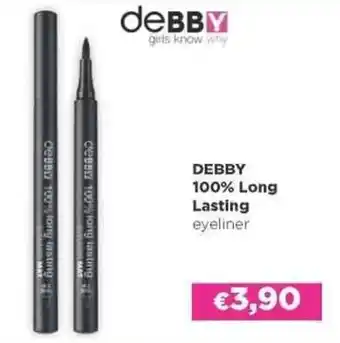 Acqua & Sapone DEBBY 100% Long Lasting eyeliner offerta