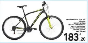 Conad MOUNTAIN BIKE 27,5" 2TV ESPERIA offerta