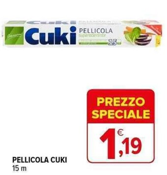 Iperal PELLICOLA CUKI 15 m offerta