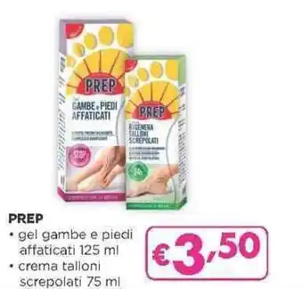 Acqua & Sapone PREP • gel gambe e piedi affaticati 125 ml offerta