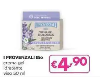 Acqua & Sapone I PROVENZALI Bio crema gel idratante viso 50 ml offerta