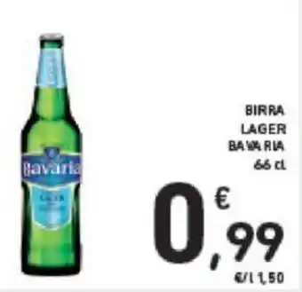 Conad BIRRA LAGER BAVARIA 66cl offerta