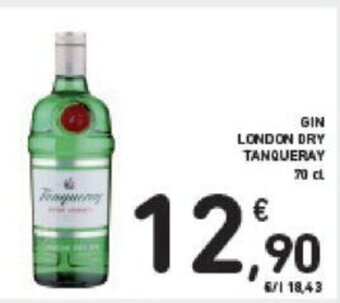 Conad GIN LONDON DRY TANQUERAY 70 cl offerta