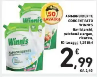 Conad AMMORBIDENTE CONCENTRATO WINNIS 1,25 LITRI offerta
