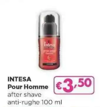 Acqua & Sapone INTESA Pour Homme after shave anti-rughe 100 ml offerta