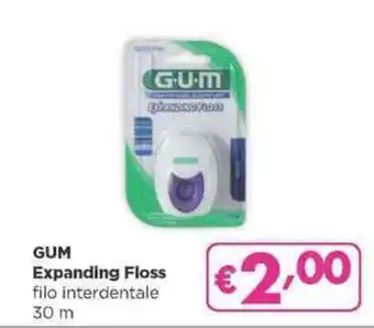 Acqua & Sapone GUM Expanding Floss filo interdentale 30 m offerta