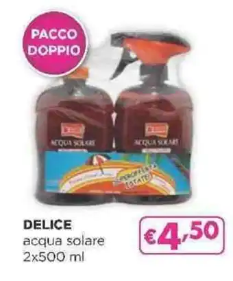 Acqua & Sapone DELICE acqua solare 2x500 ml offerta