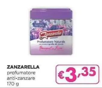 Acqua & Sapone ZANZARELLA profumatore anti-zanzare 170 g offerta