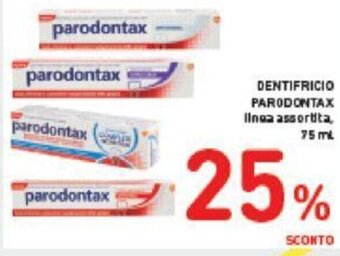 Conad DENTIFRICIO PARODONTAX linea assortita, 75 ml offerta