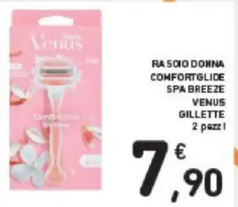 Conad RASOIO DONNA COMFORT VENUS GILLETTE 2 pezzi offerta
