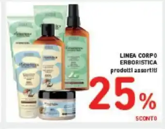 Conad LINEA CORPO ERBORISTICA prodotti assortiti offerta