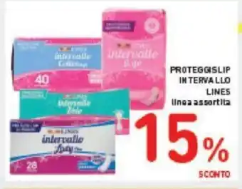 Conad PROTEGGISLIP INTERVALLO LINES Unea assortita offerta