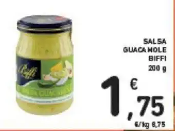 Conad SALSA GUACA HOLE BIFFI 200 g offerta