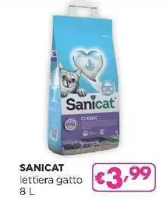 Acqua & Sapone SANICAT lettiera gatto 8 L offerta
