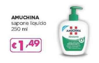 Acqua & Sapone AMUCHINA sapone liquido 250 ml offerta