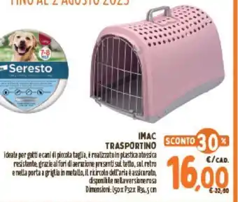 Conad IMAC TRASPORTINO Dimensioni: 150 x P32x H34.5cm offerta