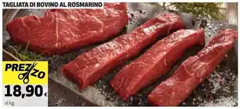 Coop TAGLIATA DI BOVINO AL ROSMARINO offerta