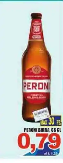 Sacoph Peroni Birra 66cl offerta