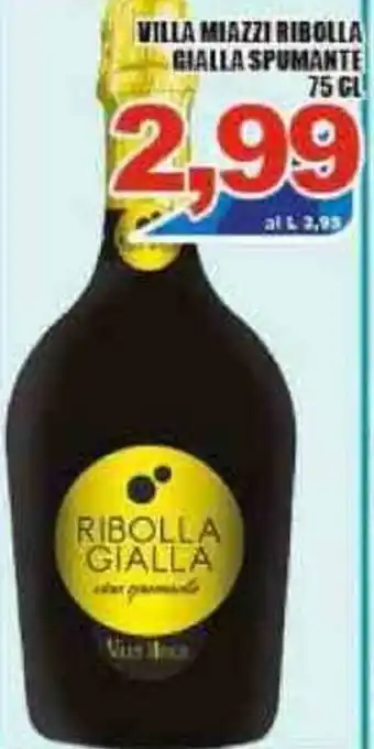 Villa Miazzi Ribolla Gialla Spumante 75cl