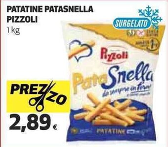 Coop PATATINE PATASNELLA PIZZOLI 1 kg offerta