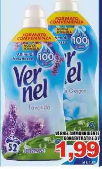 Sacoph Vernel Ammorbidente Concentrato 1,3l offerta