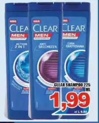 Clear Shampoo 225ml