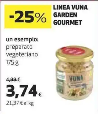 Coop LINEA VUNA GARDEN GOURMET 175 g offerta