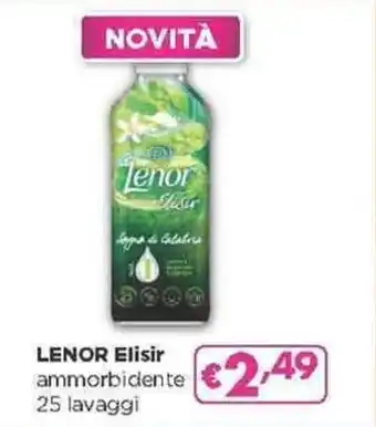 Acqua & Sapone LENOR Elisir ammorbiciente 25 lavaggi offerta