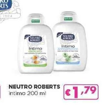 Acqua & Sapone NEUTRO ROBERTS intimo 200 ml offerta