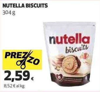 Coop NUTELLA BISCUITS 304 g offerta