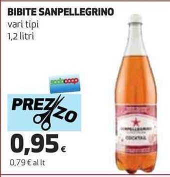 Coop BIBITE SANPELLEGRINO vari tipi 1,2 litri offerta