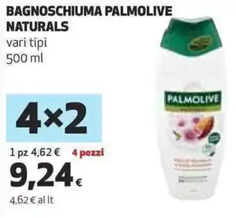 BAGNOSCHIUMA PALMOLIVE NATURALS vari tipi 500 ml