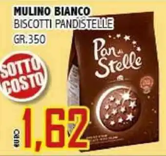 Big Food MULINO BIANCO BISCOTTI PANDISTELE GR. 350 offerta