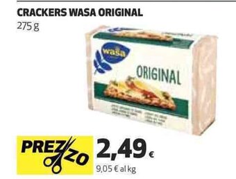 Coop CRACKERS WASA ORIGINAL 275 g offerta