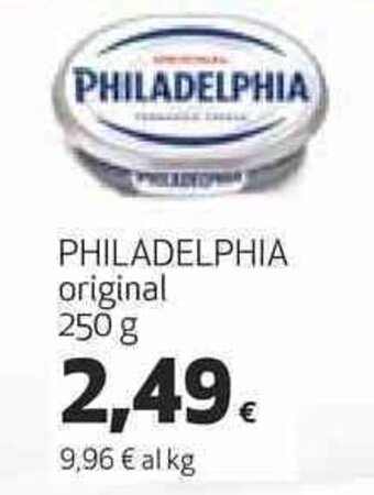 Coop PHILADELPHIA original 250 g offerta