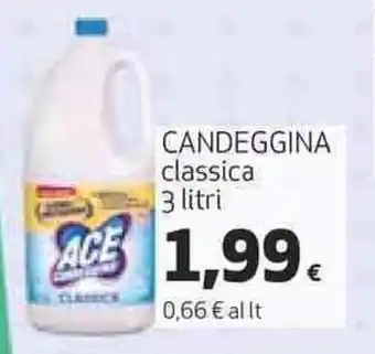 Coop CANDEGGINA classica 3 litri offerta