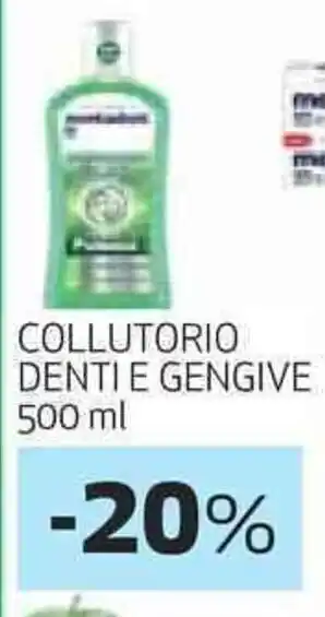 Coop COLLUTORIO DENTI E GENGIVE 500 ml offerta