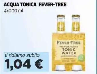 Coop ACQUA TONICA FEVER-TREE 4x200 ml offerta
