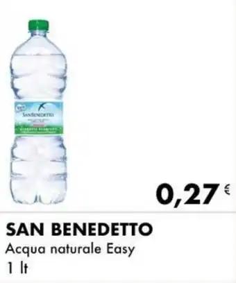 Iper Tosano SAN BENEDETTO Acqua naturale Easy 1 lt offerta