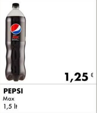 Iper Tosano PEPSI Max 1,5 lt offerta