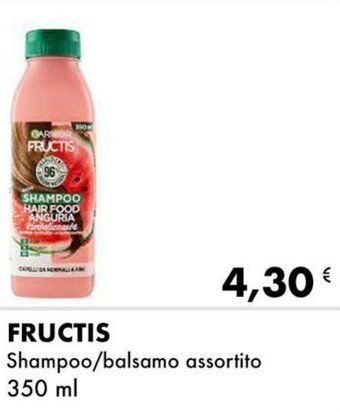 Iper Tosano FRUCTIS Shampoo/balsamo assortito 350 ml offerta