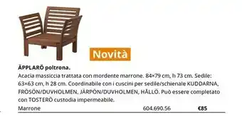 IKEA Applaro Poltrona 604.690.56 offerta