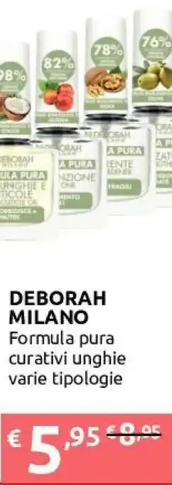 Ipersoap Deborah Formula Pura Curativi Unghie offerta